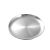 Korean-Style Stainless Steel Thickened Plate Disc Barbecue Plate Cake Plate Western Food Buffet Plate Dessert Plate Sauce Dish Brushed