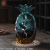 Ywbeyond Home Decoration Ceramic Pineapple Back flow Incense Burner Waterfall Indoor Fragrance Holder