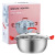 Mutual Hair Non-Magnetic Stainless Steel Soup Pot Binaural Induction Cooker Dual-Use Soup POY Soup Bucket Double Bottom Anti-Scald Non-Slip Gift Packing