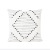 Minimalist Style Japanese-Style Yarn-Dyed Jacquard Woven Pillow Cut Flower Pillow Cover Sofa and Bedside Backrest Cushion Cover