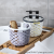 W16-2456 round Hand Storage Basket Living Room Sundries Organizing Basket Kitchen Bathroom Small Items Storage Basket