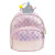 Children's Backpack 2021 New Pearl PU Leather Fashion Korean Small Bag Trendy Kindergarten Korean Style Girls' Schoolbags