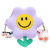 2021 New Children's Bags Parent-Child Shoulder Bag Cute Flowers Crossbody Bag Fashionable Stylish Smiley Face Accessory Bag