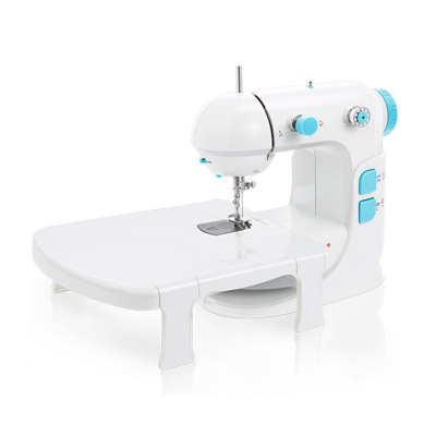 Yiwu Cross-Border Wholesale Small Micro Sewing Machine European and American Household Mini Electric Thick Cylinder Sewing Machine