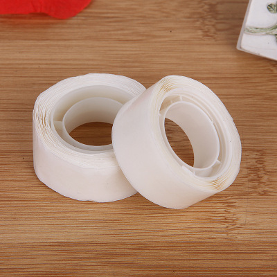 Balloon Accessories Wholesale Super Sticky Seamless Balloon Glue Point Balloon Decoration Double-Sided Adhesive Grain Transparent Roll Traceless Glue