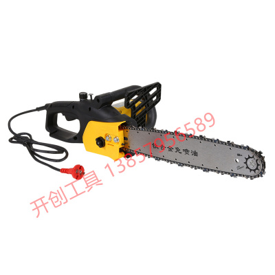 Garden machinery high power electric chain saw chain saw logging saw A