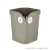 S29-331 Creative Owl Household Trash Can without Cover Kitchen Living Room Storage Wastebasket Trash Can Separation Can