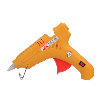 Hot Melt Glue Gun Yellow Large Glue Gun Plug-in Glue Gun High Temperature Quick Melt Factory Direct Sales