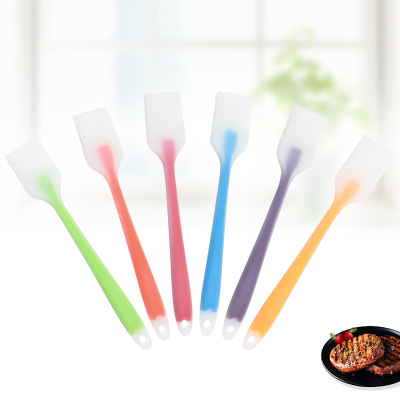 Wholesale Semi-Transparent Silicone Brush Barbecue Brush Kitchen Baking Tools Seasoning Brush Bread Brush Silicone Sweep Brush