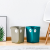 S29-331 Creative Owl Household Trash Can without Cover Kitchen Living Room Storage Wastebasket Trash Can Separation Can