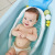 Baby Shower Net Bath Basin Bath Stand Sitting Lying Newborn Bath Bathtub Stand Baby Net Pocket Bracket Universal