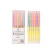 Fluorescent Pen Small Double-Headed Marking Pen Color Light Candy Color Flash Pen Fluorescent Marker 6 Color Rough Stroke Key