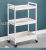 Storage Rack Bedroom Storage Article Storage Shelf Multi-Layer Storage Rack Movable with Wheels Storage Shelves