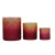 Gradient Glass Candlestick Color Candle Cup Frosted Candle Cup DIY