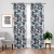 Customized High-End Living Room Bedroom Full Shading Bay Window Floral Shading Cloth Curtain