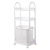 Simple Dirty Clothes Storage Basket Bathroom Storage Rack Laundry Storage Rack Plastic Storage Rack Floor Movable Layer