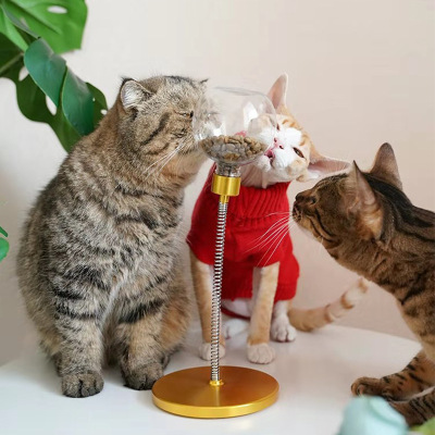 Pet Supplies Cat Swing Food Leakage Toy Cat Food Leakage Percussion Device Fun Interaction Food Dropping Ball