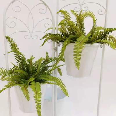 17 Fork Foreign Tooth Leaf Artificial Flower Fake Flower Greenery Grass Furniture Flower Basket Ornamental Flower