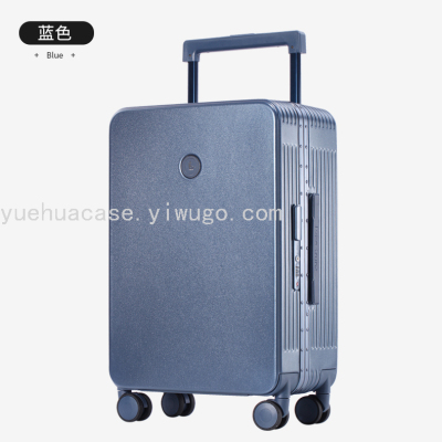 New Wide Trolley Suitcase College Student Luggage Fashion Suitcase Universal Wheel Boarding Bag Internet Hot Waterproof