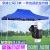 Epidemic Prevention Isolation Four-Corner Tent 3*3 Milky White Semi-automatic Outdoor Advertising Tent Canopy Folding Exhibition Tent