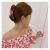 Summer Colored Loving Heart Grip Sweet All-Matching Updo Hair Clip Back Hairpin Female Fluffy Large Hair Claw Japan and South Korea