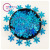 20mm Snowflake Sequins Clothing Accessories Christmas Festival Dress up Sequin Handmade DIY Decorations Accessories