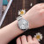 New AliExpress Hot Sale Gold Mesh Strap Watch Geneva Love Mesh Women Quartz Watch