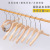 Wood Wood Hanger Wholesale Clothing Store Special Wooden Cotton String Non-Slip Clothes Hanging Support Women's and Children's Clothing Lash Rope Hanger