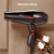 Linlu LR-1258 2021 Black Low Noise Hair Dryer 2000W Temperature Control Household Hair Dryer