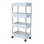 Storage Trolley Rack Slit Kitchen Finishing Storage Mobile Shelf Bathroom Bathroom Multi-Layer Layered