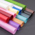 Colorful Matte Flowers Wrapping Paper Hazy Paper Gift Packaging DIY Solid Color Crumpled Paper