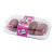 Purple Sweet Potato Packing Box Transparent Pastry Bread Cake Box Sushi Pancake Palte Baking Packing Box 1200 Sets/Box