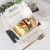 Portable Window Egg Roll Box Long Japanese Towel Swiss Roll Baking Pastry Bread Cake Box 900 Sets/Box