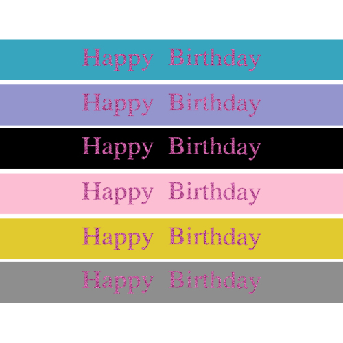 holiday supplies happy birthday party decoration etiquette belt happy birthday shoulder strap