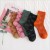  Women's Socks Letters Women's Mid-Calf Length Sock Gold and Silver Silk Candy Color Socks Fashion Women's Socks