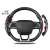 Car Steering Wheel Non-Slip Card Cover with Booster Ball Steering Wheel Cover Auxiliary Steering Gear Car Silicone Particles Handle Cover
