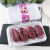 Purple Sweet Potato Packing Box Transparent Pastry Bread Cake Box Sushi Pancake Palte Baking Packing Box 1200 Sets/Box