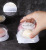 Round Daifuku Single Plastic Packaging Box Mousse Pudding Dried Meat Floss Small Shell Single Transparent West Point to-Go Box
