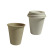 12oz Oz 350ml Eco-friendly Disposable Fully Degradable Bagasse Cup Lid Espresso-Based Hot Drink Cup Lid 90mm