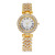 Hot Sale at AliExpress Alloy Diamond Women's Fashion Watch Simple Roman Digital Three-Pin Quartz Watch in Stock