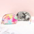 Marble Pattern Colorful Pu Cosmetic Bag Large Capacity Outdoor Travel Clutch Convenient Portable Storage Bag Wholesale