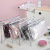 New Simple Style Daily Portable Wash Bag Travel Portable Convenient Cosmetic Bag Zipper Storage Bag