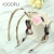 Plaid Three-Dimensional Bow Slim Hair Hoop Japanese and Korean Acrylic Not-Too-Tight Narrow Headband Non-Slip Hair Fixer Hair Clip Headdress