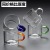 Factory Wholesale Borosilicate Glass Teacup Transparent Kung Fu Tea Cup Glass Tea Tasting Cup Small Handle Cup with Handle