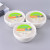 Disposable round Paper Pallet Fast Food Special White Degradable High Quality Material 8-Inch Paper Pallet