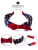 Women's Red Headband Bow Headband Vintage Headwear Internet Celebrity 2021new Hair Hoop Wide-Brimmed French Spring