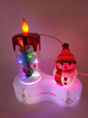 Led Colored Lamp Lighting Chain Candle Night Lamp Christmas Holiday Lamp