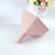 New Wheat Color Funnel Plastic Color Funnel Hexagonal Funnel Anti-Overflow Funnel Kitchen Utensils