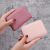 2020 New Solid Color Korean Style Expanding Card Holder Women's ID Position Card Bag Card Holder Coin Purse Versatile Bag