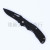 Outdoor Cutting Blade Stainless Steel Folding Knife Steel Handle Fruit Knife Travel Portable Survival Knife Camping Supplies
